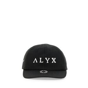 1017 ALYX 9SM Embroidered Logo Baseball Cap Men BLACK Hats & Caps